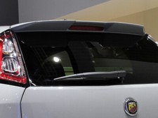 Spoiler Posteriore "Abarth" replica Fiat G. Punto EVO in ABS nero opaco satinato