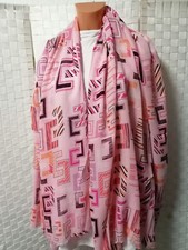 Sciarpa foulard rosa