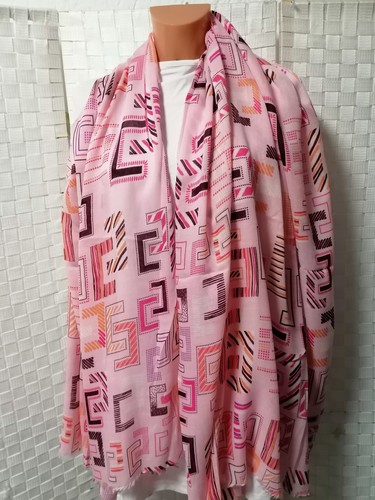Sciarpa foulard rosa