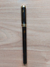 penna stilografica Classica S.T DuPont Oro Polvere Marrone Lacca Cinese Pennino