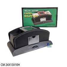 MACCHINA MESCOLATRICE PER CARTE DA GIOCO A BATTERIA SIMIL PELLE