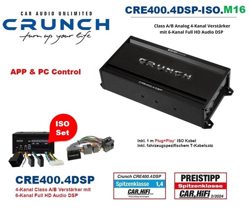 Amplificatore dsp crunch - amplificatore,