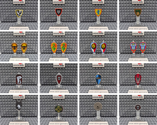 Lego minifigures scudo - minifigures,
