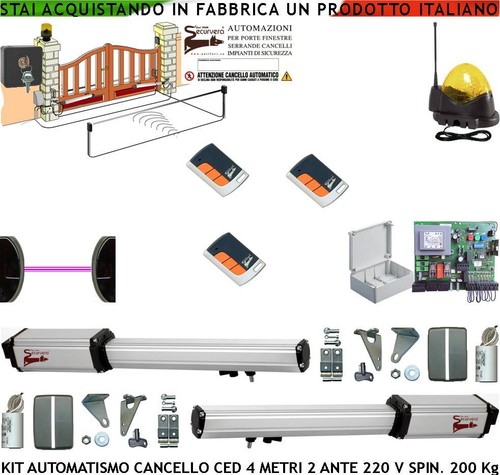 Cancello automatico 2 - cancello, mt