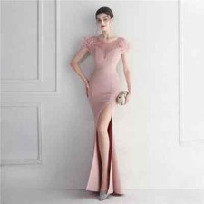 Vestito Abito Elegante Lungo