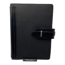 In Tempo Rubrica In Pelle Nera