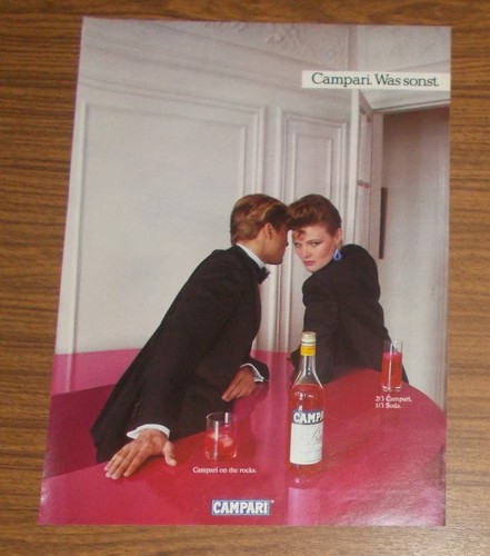 Rara pubblicità campari che - pubblicità,