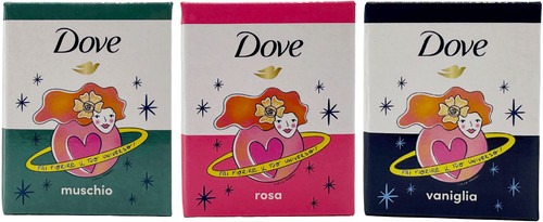 Set candele profumate dove - set, 3