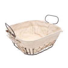 Cestino portaoggetti ferro - ,