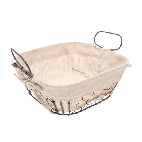 Cestino portaoggetti ferro - ,