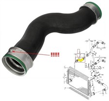 Tubo turbo intercooler per