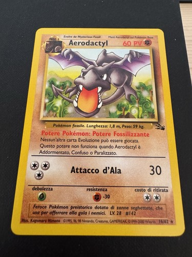 Aerodactyl rara no - aerodactyl, holo