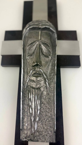 Crocifisso parete legno - da,