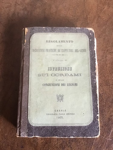 Istruzione sui cordami - sui, cordami"