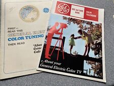 Brochure vintage anni 70 GE