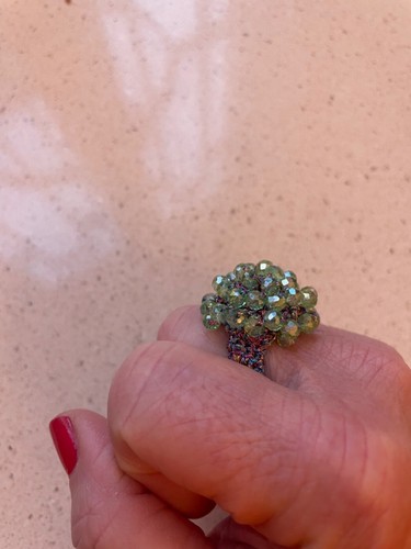 Anello fatto mano con - anello,