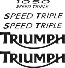 Set completo di adesivi decalcomania TP Speed Triple 1050 carenatura/serbatoi...