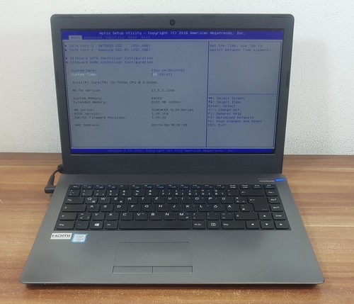 Schenker clevo n240bu intel - schenker,