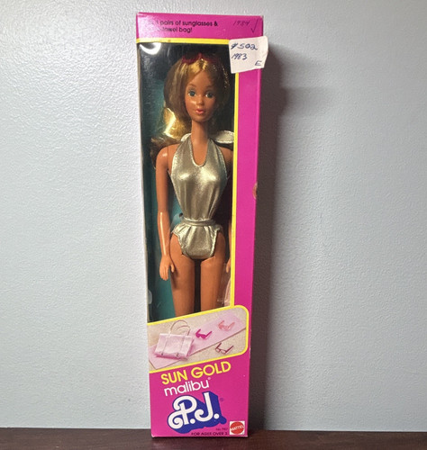 Mattel sun gold - gold, p.j