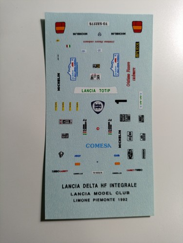 Decals lancia delta - lancia,