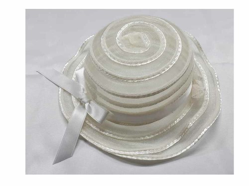 Cappello beige falda onda - beige,
