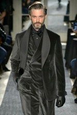 Blazer business smoking slim