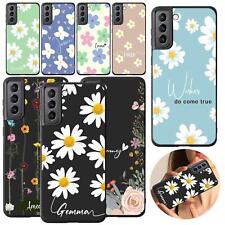 Custodia telefono personalizzata floreale margherita per Samsung Galaxy S23 FE S22 S24 S21 cover