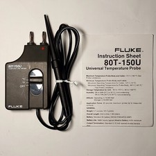 FLUKE 80T-150U ELECTRIC CURRENT UNIVERSAL TEMPERATURE PROBE