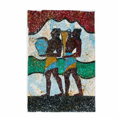Antico dipinto parete greco - da,