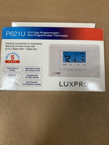 Luxpro 1 termostato - 5/1/1,