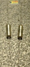 2 pezzi 10uF 20V 10% KEMET Condensatore al Tantalio Assiale For Audio HiFi T110