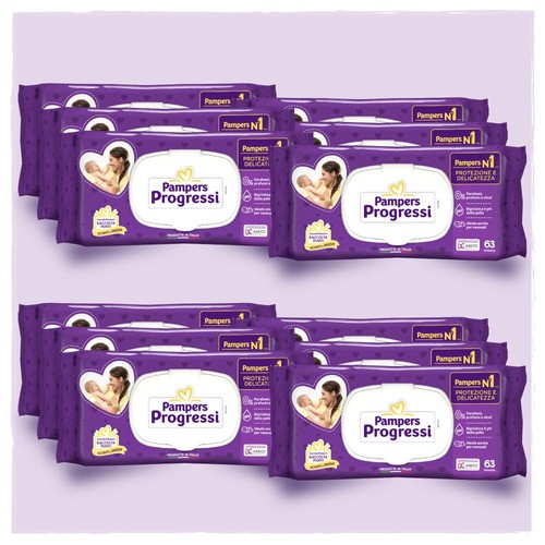 Pampers progressi salviette - progressi,