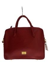 Borsa in pelle MOSCHINO rossa