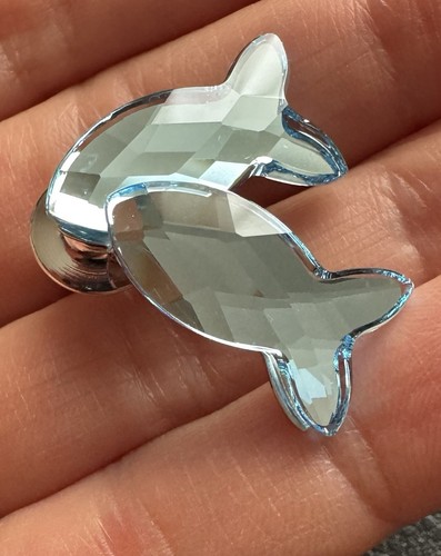 Spilla pesce swarovski - spilla,