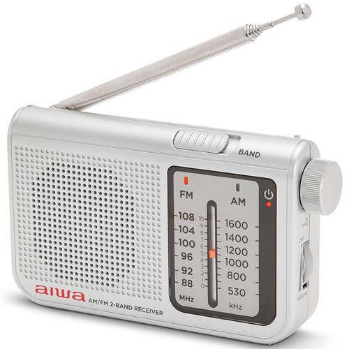 Aiwa silver radio - aiwa, fm