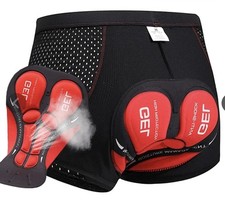 Intimo Pantaloncini Da Ciclismo MTB con Imbottitura Gel 5D Ciclonix Taglia L