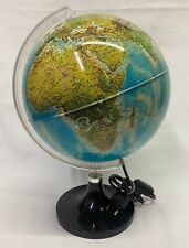 Mappamondo globo luminoso 36 cm con piedistallo arredamento collezionismo