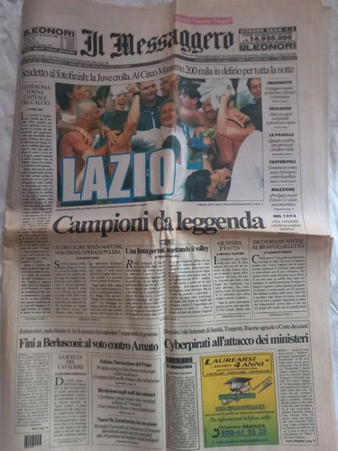 Lazio messaggero maggio - il,