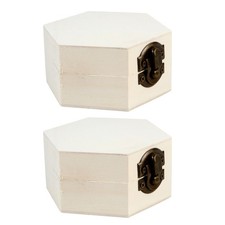  2 Pcs Cofanetto Porta Gioie