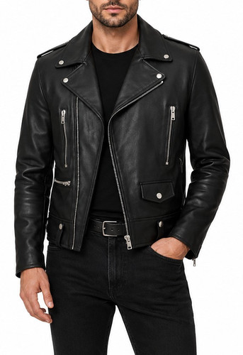 Giacca motociclista uomo nera - motociclista,