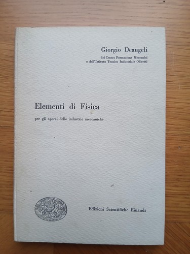 Elementi fisica giorgio - elementi,