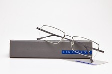 ? occhiali LINDBERG 3024 Half Rim nera slim minimal montatura titanium ?Unisex