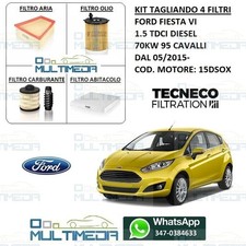 KIT TAGLIANDO 4 FILTRI FORD