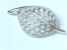 BROCHE VINTAGE FEUILLE