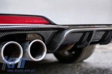 Diffusore CARBONIO M3 per BMW Serie 3 F30 F31 F35 ->M Sport per Scarico a Sx