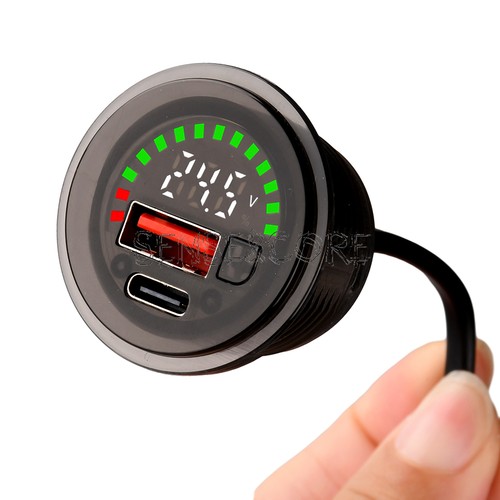 Voltmetro indicatore livello