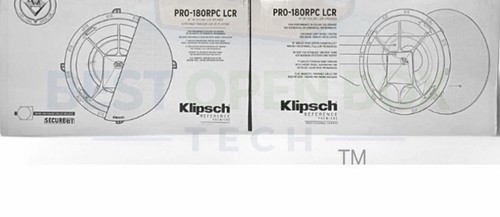 Nuovissimo klipsch pro 180rpc - nuovissimo, pro-180rpc