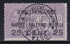 X093 REGNO D’ITALIA – “Idrovolante” Aerea n. 2, annullo speciale.