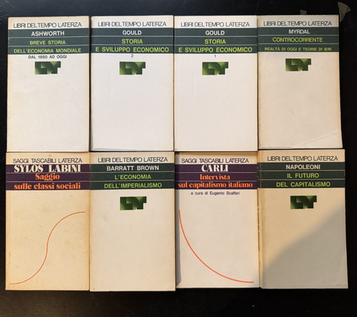 Lotto libri economia laterza