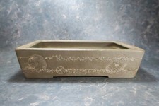 Vaso per bonsai giapponese originale "Yamaaki" (Jyuodo) di Tokoname.